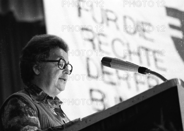 On the occasion of the Year of Women 1975, an International Women's Initiative organised a woman's congress to promote woman's rights in Cologne, Germany on 5 October 1975