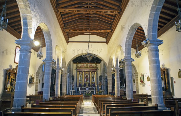 Parroquia de San Bartolomé de Tirajana Church, San Bartolomé de Tirajana, Las Palmas Province, Gran Canaria, Canary Islands, Spain, Europe