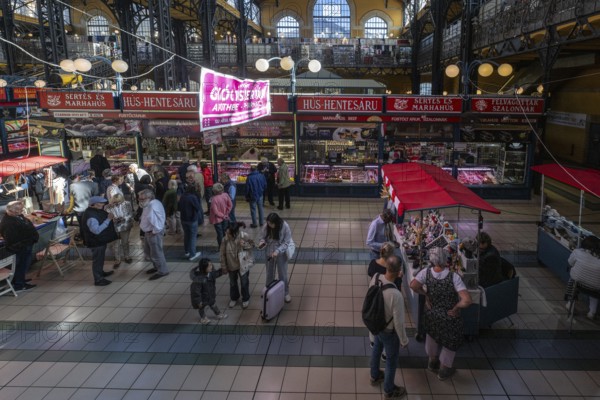 Market Hall, Budapest, Hungary, Europe