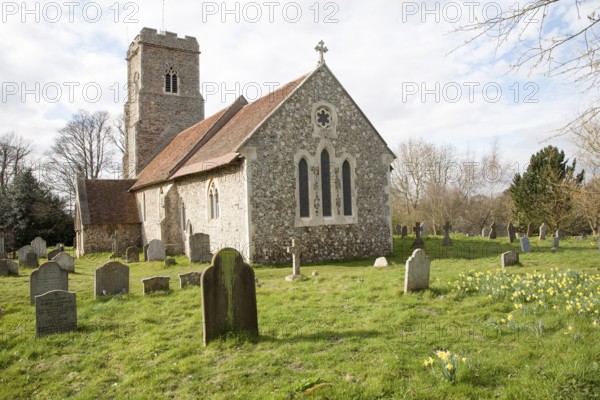 Parish church of Saint Margaret in Spring, Shottisham, Suffolk, England, United Kingdom, Europe