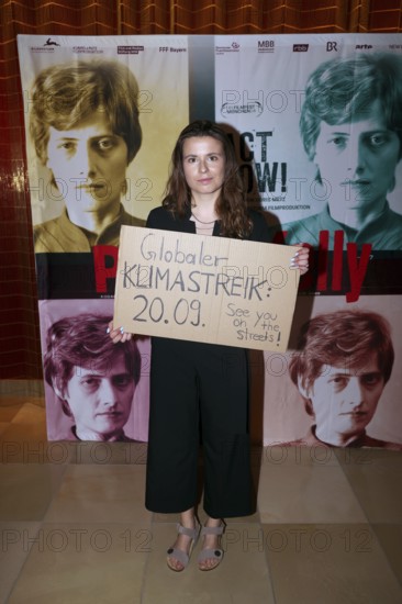 Luisa Neubauer, Global Strike, Berlin premiere Petra Kelly, Act Now, 04.09.2024, Delphi Filmpalast, Berlin