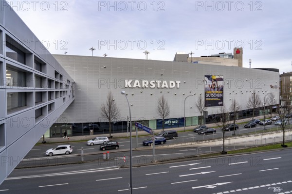 Galeria Kaufhof department stores' in Essen city centre, in the Limbecker Platz shopping centre, is affected by the department stores' group's closure plans and is due to close at the end of January 2024, North Rhine-Westphalia, Germany, Europe