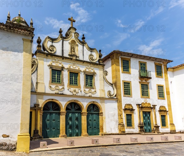 Historic 17th century church in the city of Olinda, state of Pernambuco, Brazil, Olinda, Pernambuco, Brazil, South America