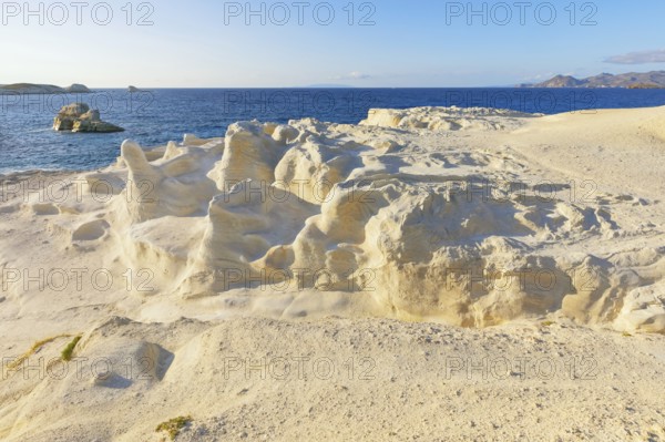 Rock formations, Sarakiniko, Milos Island, Greece, Europe