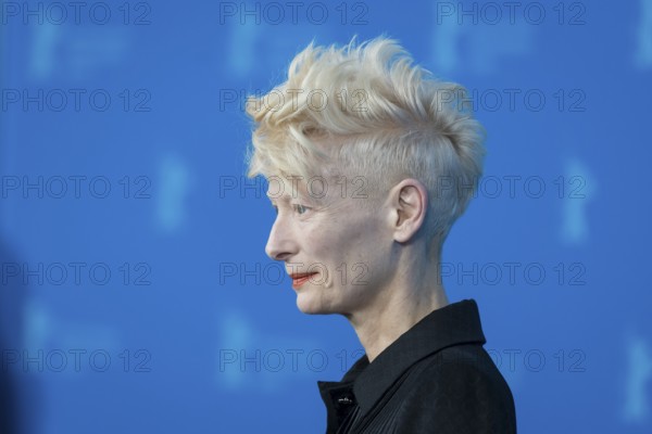 Tilda Swinton at the Photocall for the Honorary Golden Bear during the 75th Berlinale at the Theater am Potsdamer Platz in Berlin on 14.02.2025