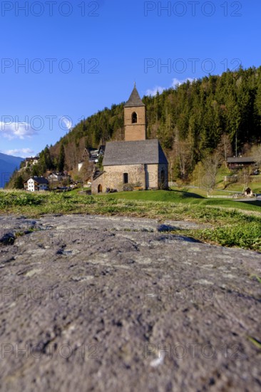 St. Kathrein Church, Hafling, Meran, South Tyrol, Italy, Europe