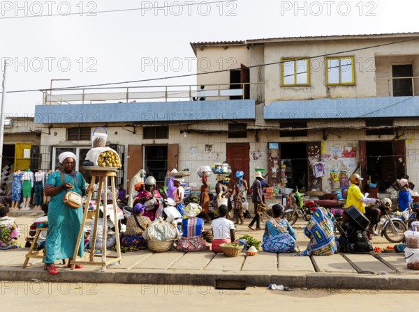 Street scene in Benin