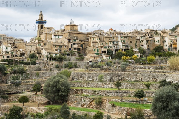 Valdemossa, Serra de Tramuntana, Majorca, Balearic Islands, Spain, Europe