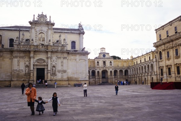 Cathedral Church of the Assumption of the Virgin Mary, Piazza del Duomo, Lecce, Apulia, Italy, 1999, Europe