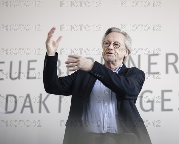 Peter Brandt, recorded during an interview at the NBR office in Berlin. 09.05.2022