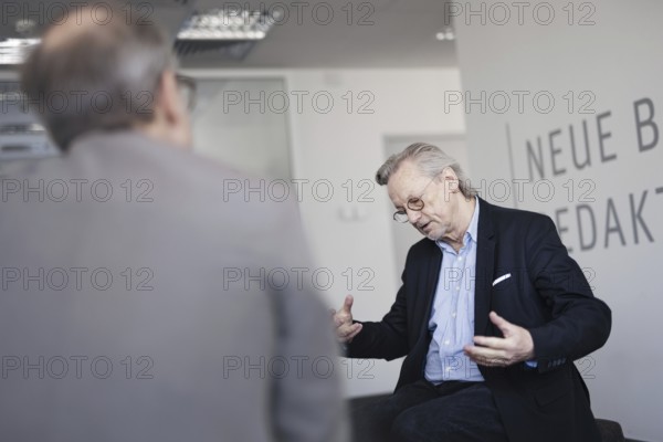 Peter Brandt, recorded during an interview at the NBR office in Berlin. 09.05.2022