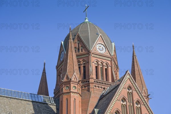 Heilig Kreuz Kirche, Zossener Straße, Blücherstraße, Kreuzberg, Friedrichshain-Kreuzberg, Berlin, Germany, Europe