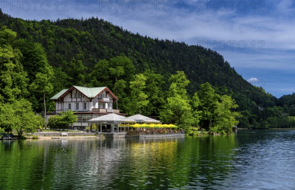 Gastronomy Seewirt am Thumsee, Bad Reichenhall, Bavaria, Germany, Europe