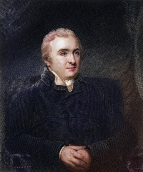 Dr Matthew Baillie 1761 to1823 Scottish doctor, physician and anatomist, physician, Historical, digitally restored reproduction from a 19th century original, Record date not stated