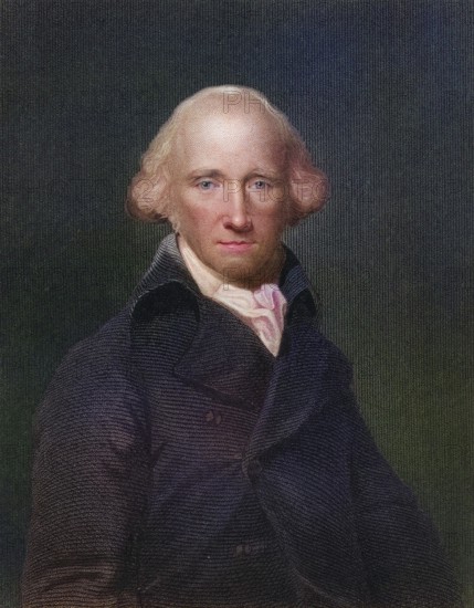 Warren Hastings 1732 to 1818 English politician and colonial administrator Governor General of India, Historical, digitally restored reproduction from a 19th century original, Record date not stated