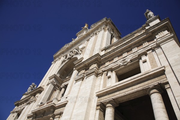 Santa Maria degli Angeli, Our Lady of the Angels, basilica below Assisi, built around the Portiuncula Chapel and the chapel where St Francis of Assisi died, Umbria, Italy, Europe