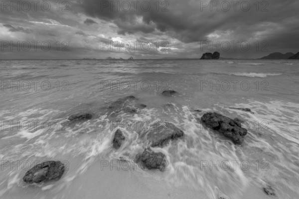 Beach, Koh Ngai Island, Andaman Sea, Satun Province, Southern Thailand, Thailand, Asia