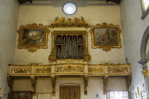 Parish church, Buondelmonti Square, Impruneta, Chianti, Florence, Firenze, Tuscany, Italy, Europe