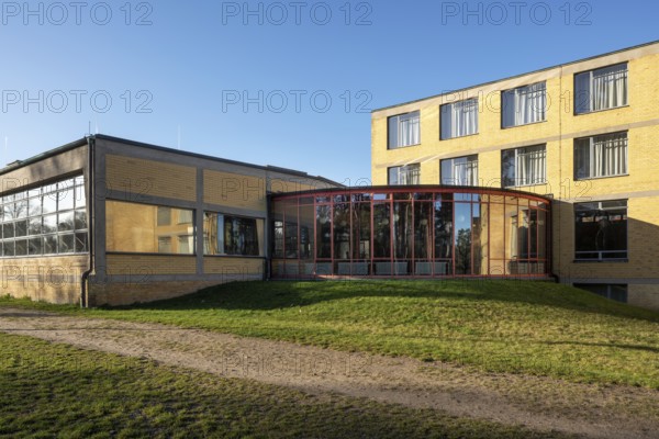 Bernau, Federal School of the General German Trade Union Federation, built 1928-1930 by Hannes Meyer and Hans Wittwer. Residential wing and dining hall