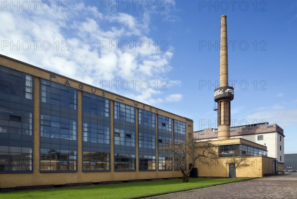 Built 1911-1915 by Walter Gropius and Adolf Meyer, main building, former boiler house and timber warehouse