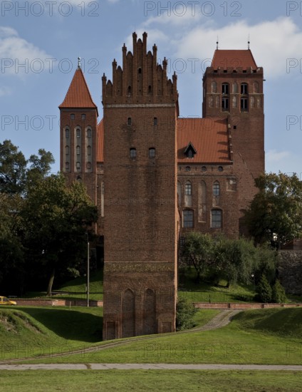 General view from the north with Danskerturm (abort tower)