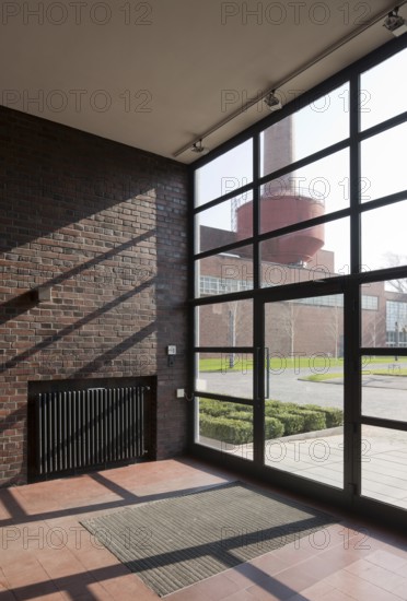 HE building, staircase, built in 1931/1935 by Mies van der Rohe