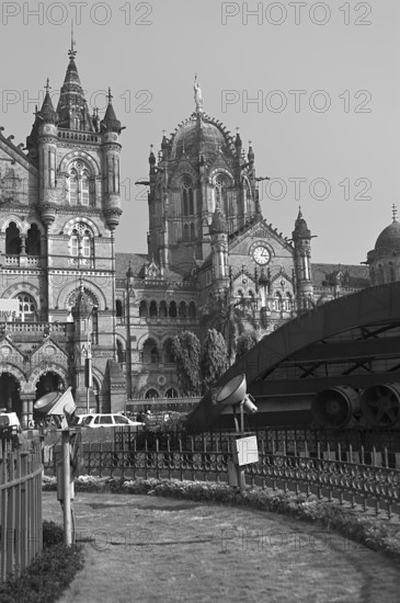 Victoria Terminus Railway station Mumbai Maharashtra India Asia Dec 2011