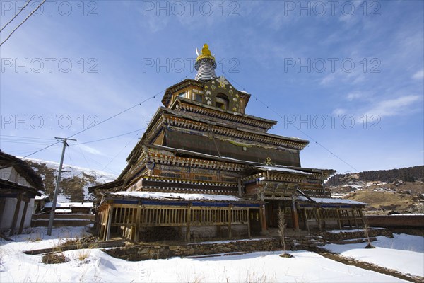 South of gansuLangmu Temple