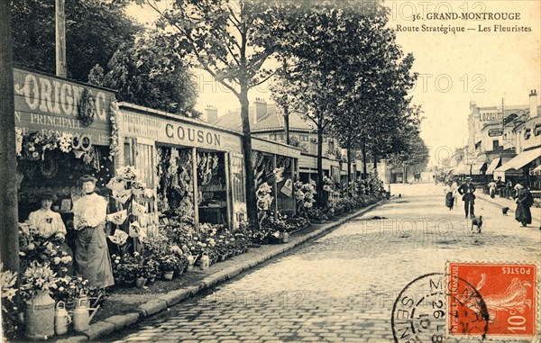 Montrouge,
Boutiques de fleuristes