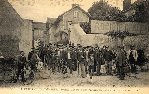 FERTE-SOUS-JOUARRE,
Sortie d'usine