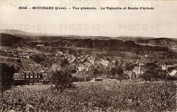 MOUCHARD. Département : Jura (39). Région : Région : Bourgogne-Franche-Comté (anciennement Franche-Comté)