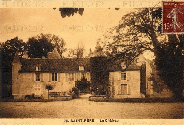 SAINT-PERE. Département : Nièvre (58). Region: Bourgogne-Franche-Comté (formerly Bourgogne)