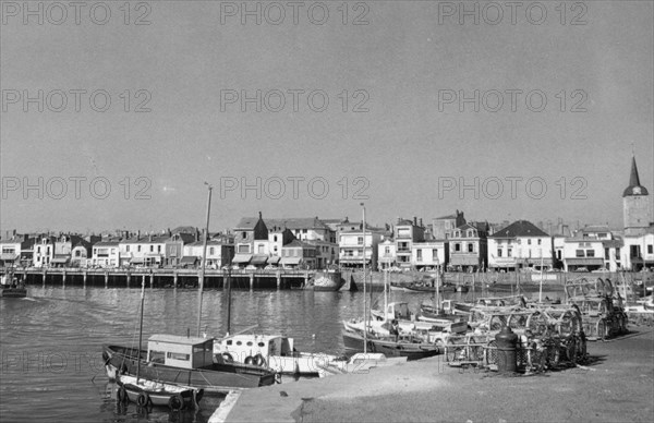 Les Sables d'Olonne, port de La Chaume