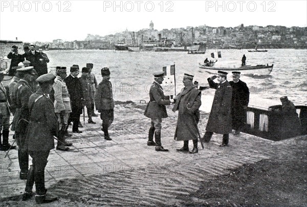 Marshal Pétain is presented with the Command Baton (December 14, 1918)