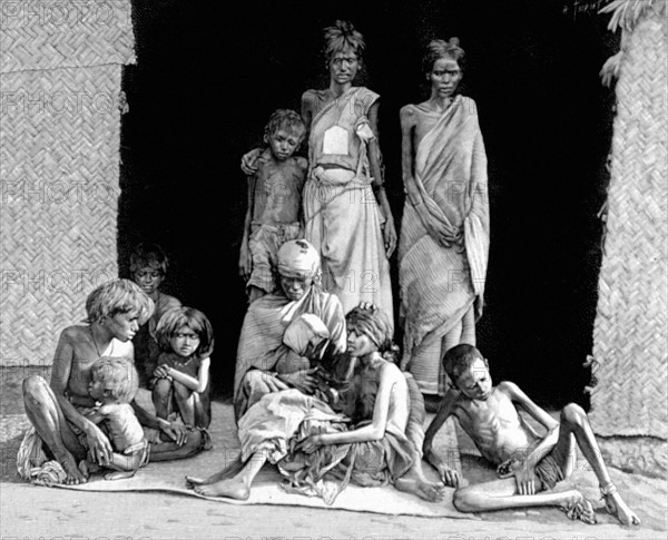 Famine in India (1900)