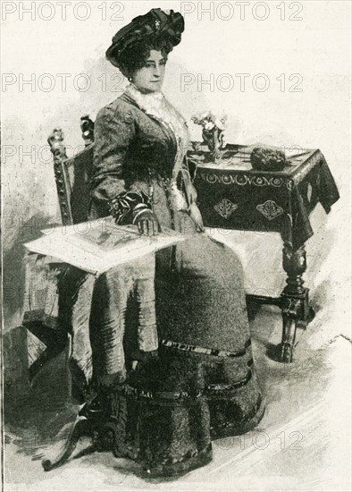 Portrait of Mrs Emile Zola