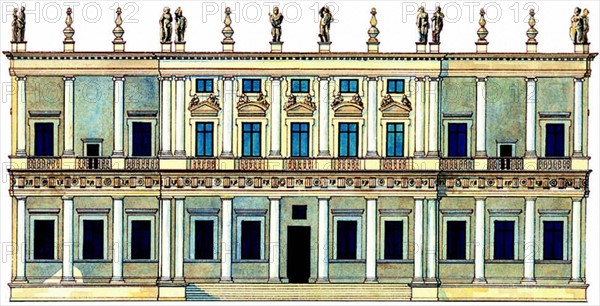 Adrea Palladio, Palazzo Chiericati, Vincenza (Italy) ; (around 1560)