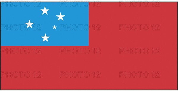 Flag of the Samoa Islands