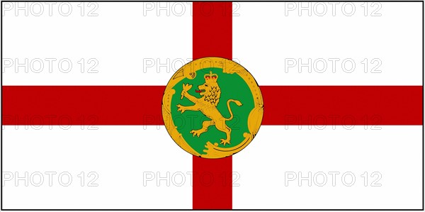 Flag of the island of Alderney
