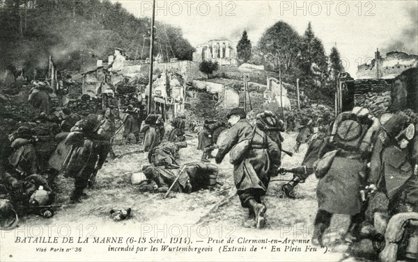 The First Battle of the Marne, 1914