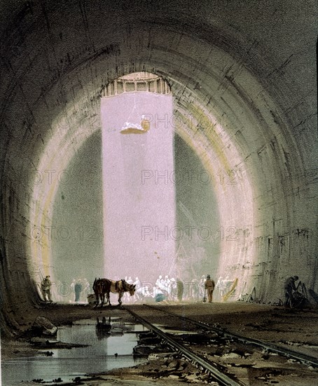 J. Bourne, Kilsby's tunnel for the great northern railway