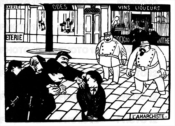 Félix Vallotton. L'anarchiste