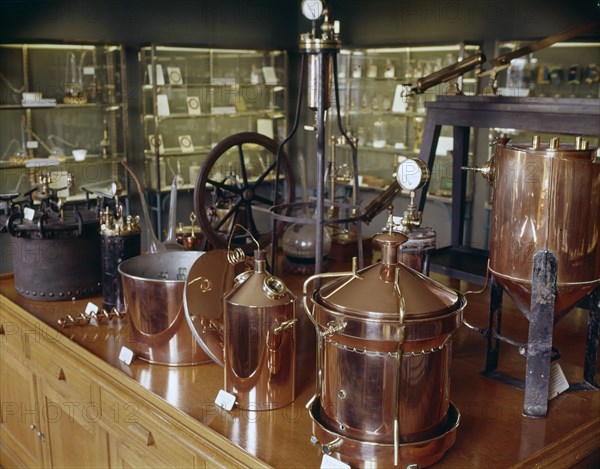 Laboratory instruments used by Louis Pasteur