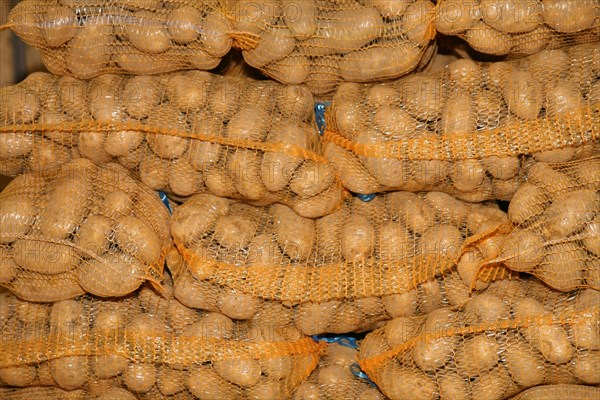 Bags of potatoes