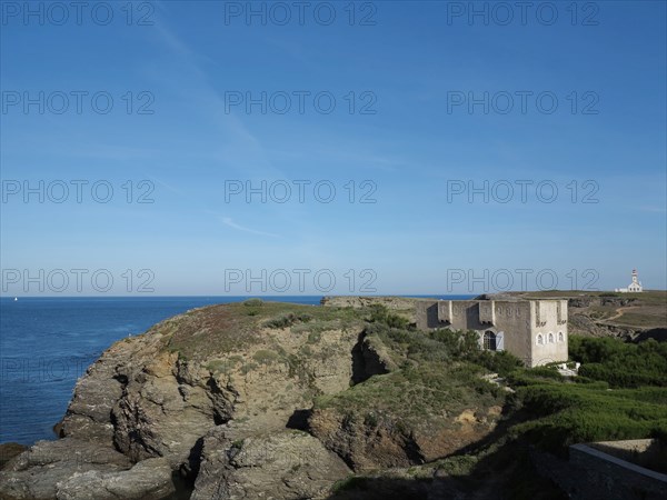 The Fort of Sarah Bernhardt in Belle-Ile, Brittany (Bretagne)