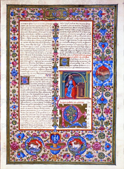 Crivelli, Lettre de saint Paul aux Ephésiens.