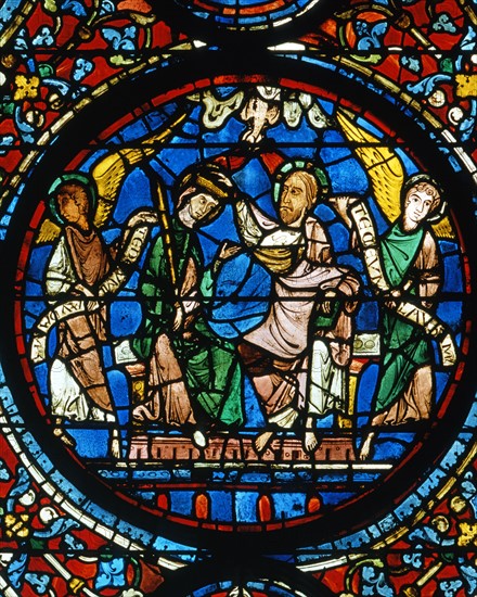 Vitrail de la cathédrale Notre-Dame de Chartres