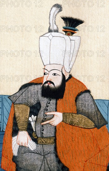 Mehmed III, Sultan of the Ottoman Empire from 1595 to 1603 (detail)