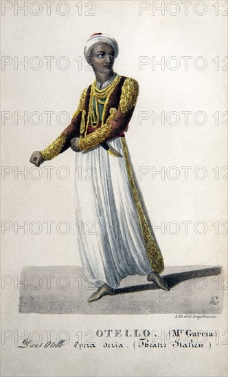 Character from the opera 'Otello' by Rossini