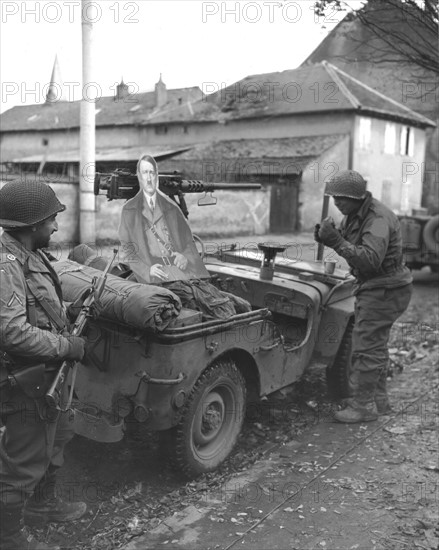 Petit déjeuner express aux abords de Metz
(18 novembre 1944)